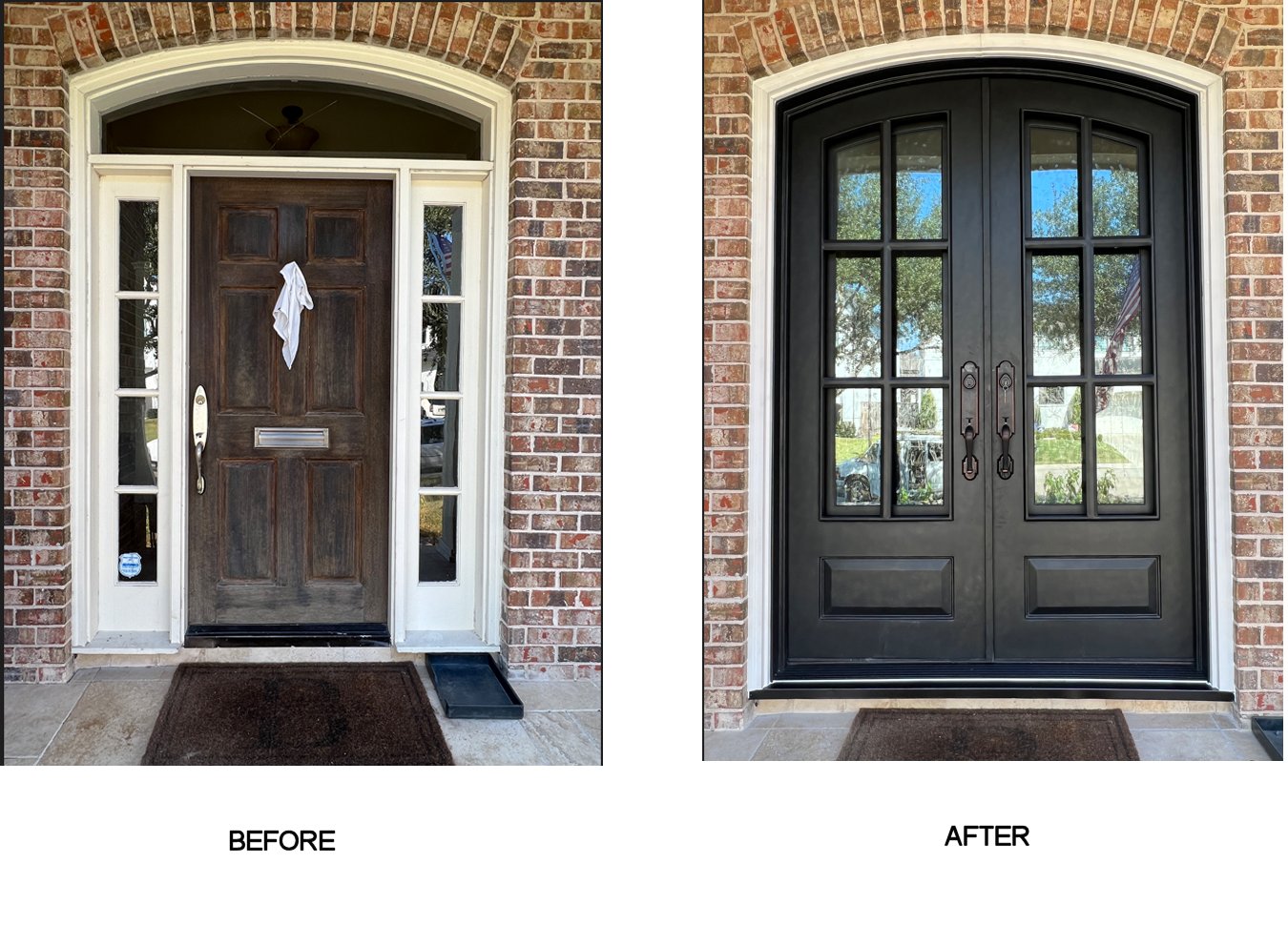 An Inexpensive Modern Front Door That Lasts | Houston, TX 2 modern front door Houston, TX