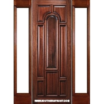 004 - Center Arch Panel (Full Lite Sidelites)