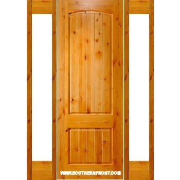 2 Panel Arch with Sidelights - 36'' x 96''