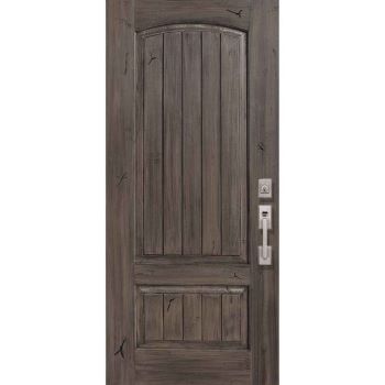 Southern 2-Panel Arch V-Groove Door