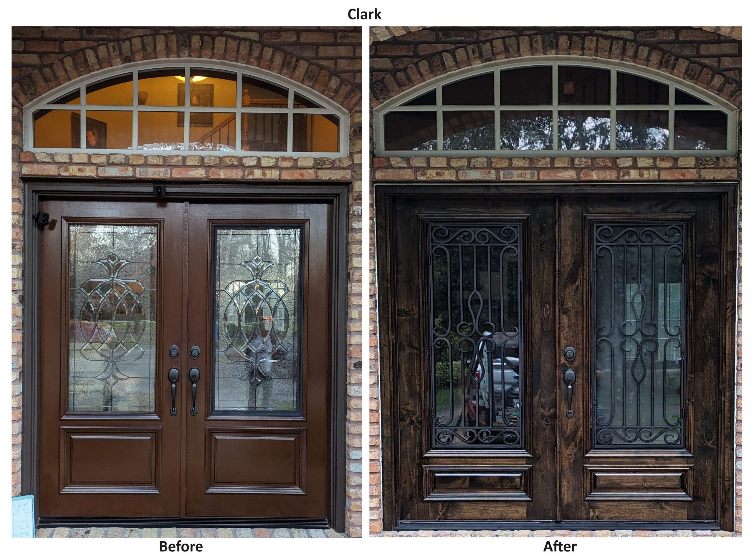 wooden door